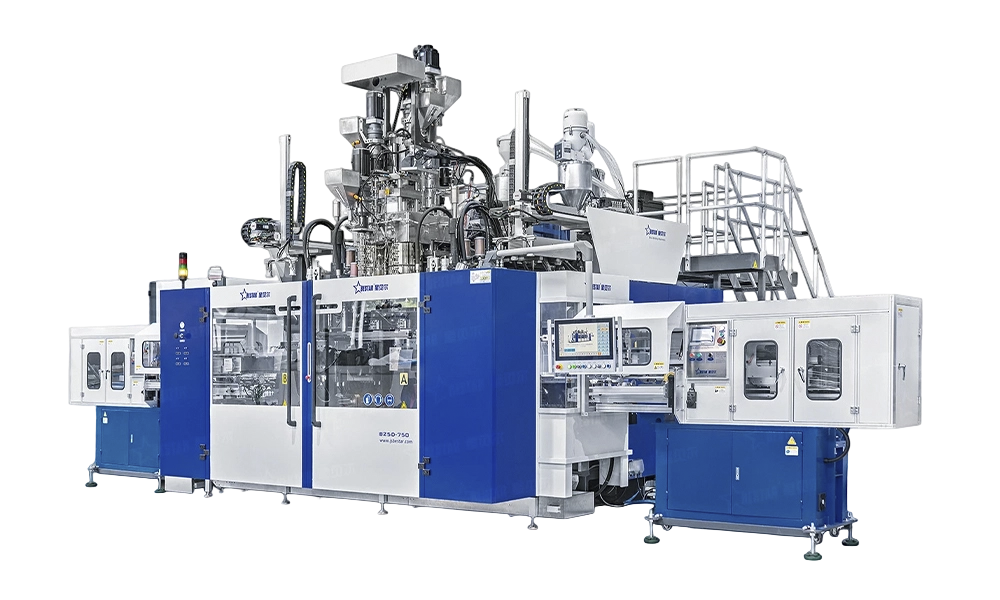 1L COEX-4 農薬ボトルジェリ缶ブロー成形機